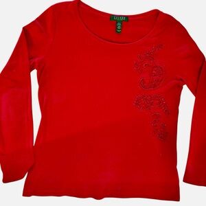 Ralph Lauren Long Sleeve cotton top